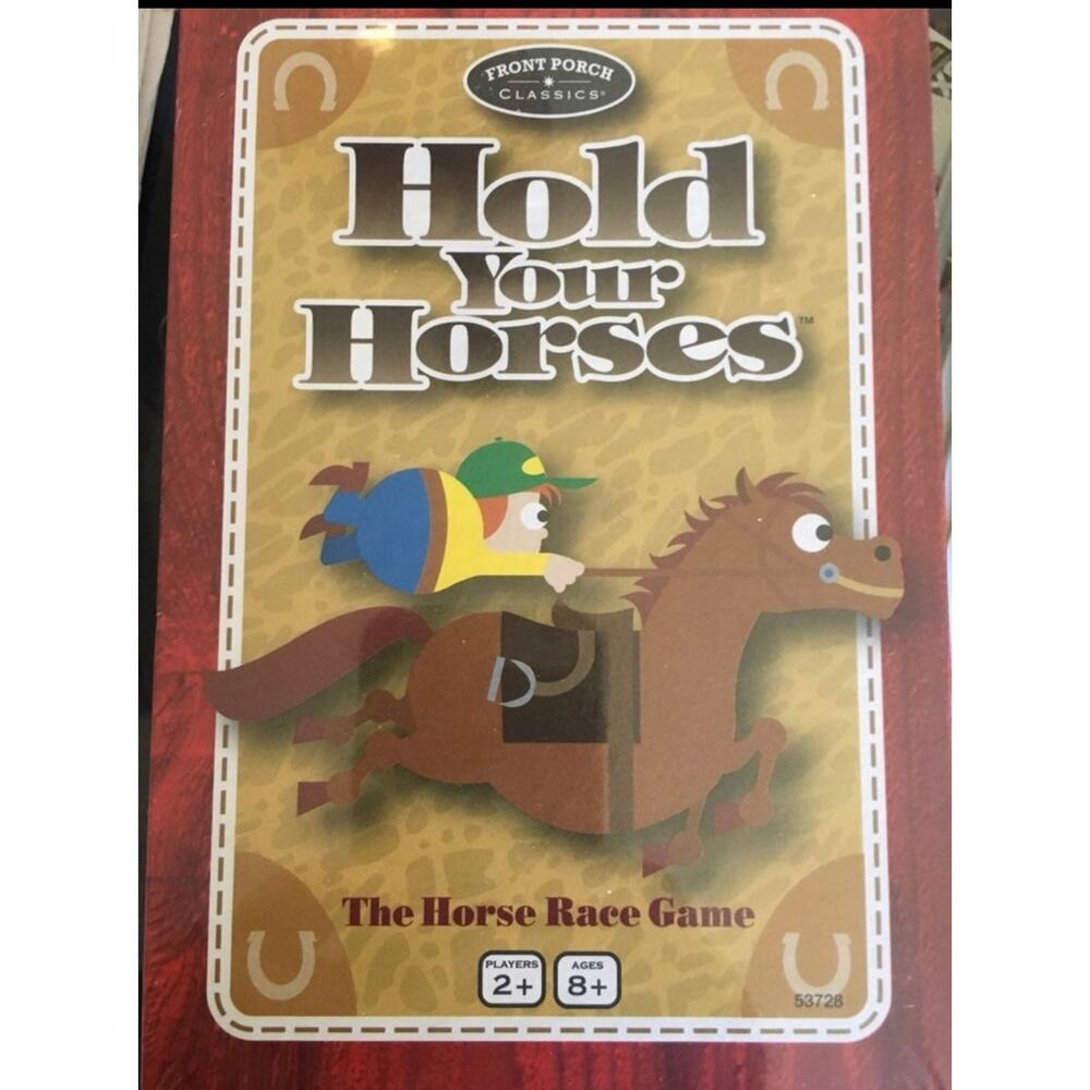 Hold Your Horses Game The Horse Race Game Front Porch‎ Classic